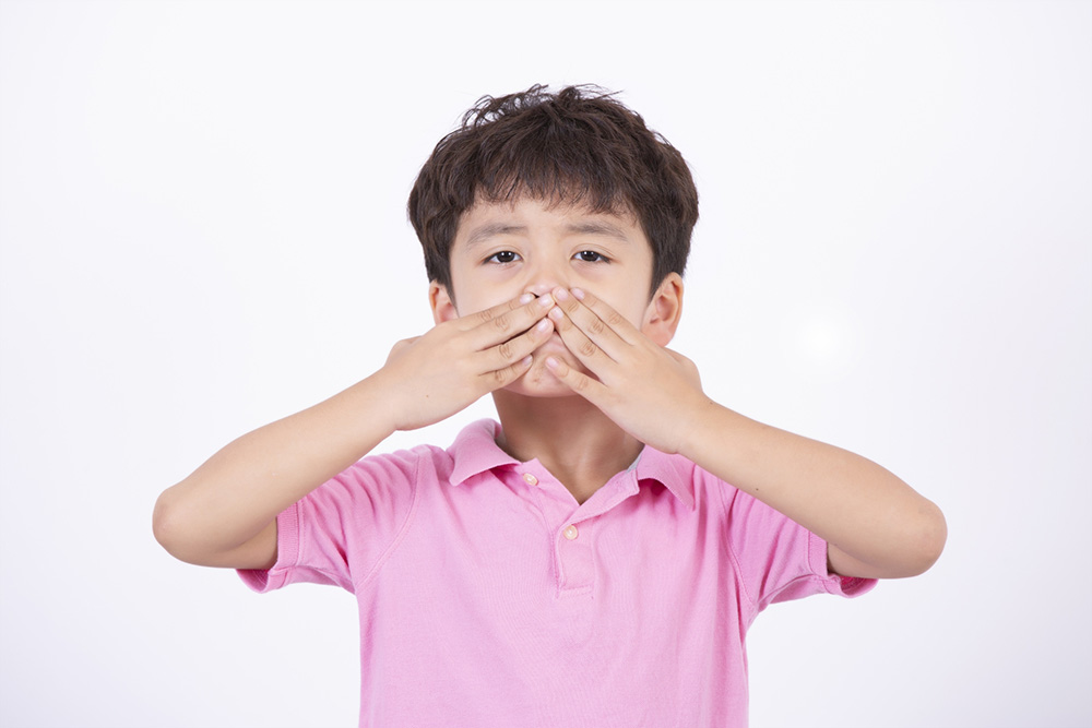 口腔機能発達不全症のトレーニング